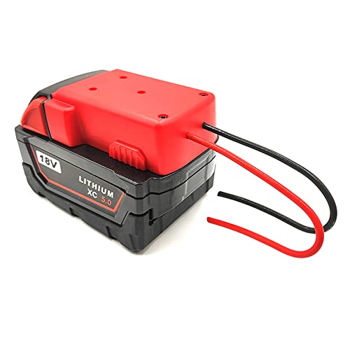 Power Wheels Adapter voor Milwaukee Batterij M18 18V Power Wheels Batterij conversiekit voor DIY RC Speelgoed en Robotics 5
