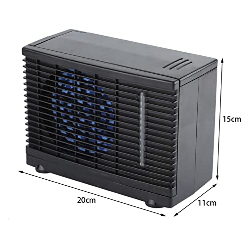 Draagbare Airconditioner Ventilator 12V Autowagen Home Mini Auto Ventilator 2 Snelheid verstelbare Mini Ventilator voor thuisgebruik op uw bureau