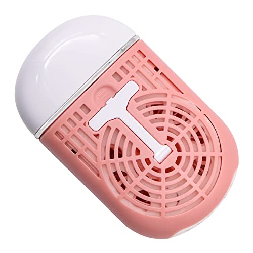 Zee USB Mini-fan Oplaadbaar Draagbare Lash Fan Super Silent Gel droger voor wimper uitbreiding Supplies Airconditioning Blower voor wimper uitbreiding (Roze) 3