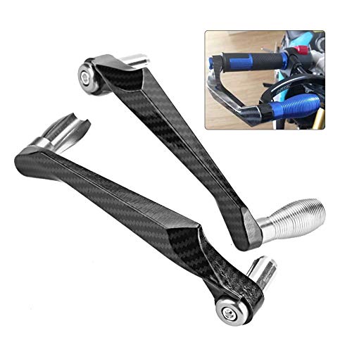 7/8 inch 22mm handgreep Remmen Koppeling Aluminium CNC Remmen Koppeling Lever Universele Handvat Beschermer voor motorfietsen Scooters Elektrische Auto's Mountain Bikes (Zilver) 5