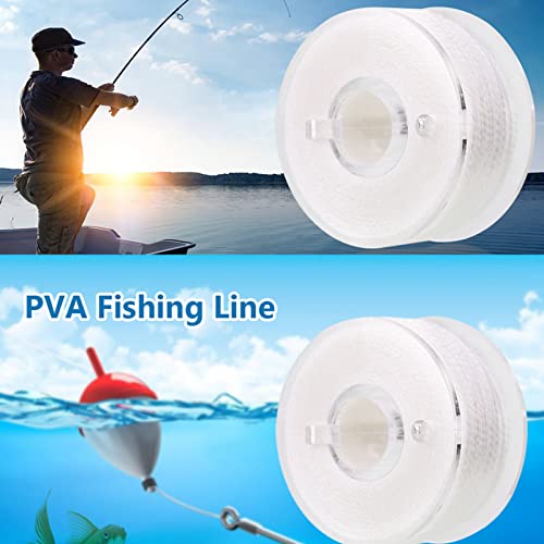 3Pcs Vistape, Portable Water Oplosbare PVA White Bait Line Funnel System 20M Fishing String Tape Tool Accessory 4