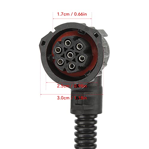 Staart Lichte Harnas staart Lichte Harnas ABS + Metaal 2st Tail Light Wring Harnas Plug Taillight Harnas Vervanging voor Vauxhall Movano I Vivaro