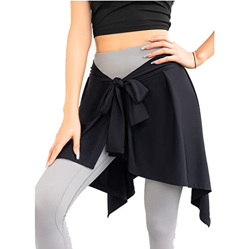 Sportrok Cover, Polyester Fiber Soft Absorberende Yoga One Piece Tie Up rok voor Fitness Sense 5