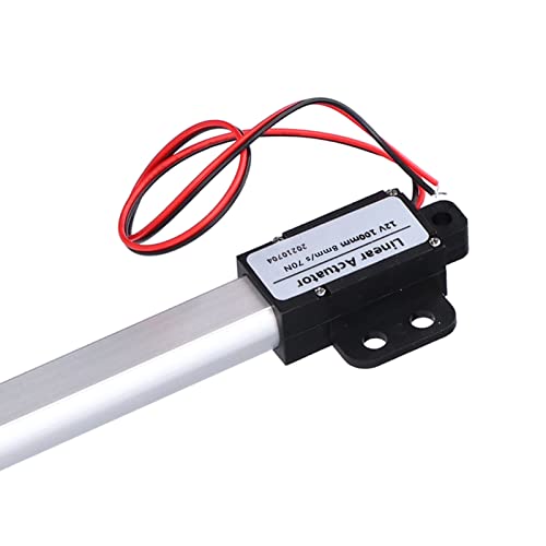 Lineaire Actuator, 100mm 12V ingangsspanning Laag geluidsniveau Internal Limit Switch Short Circuit Protection, Mini Elektrische Lineaire Actuator voor Elektrische Lifttafels (Stroke 100mm-8mm/s-70N) 5