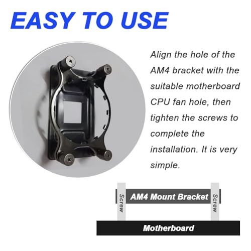 AM4 AMD Montage Bracket Cooler Water Series Kit, CPU Cooler Ventilator houder voor Corsair Hydro H55 H75 H80I V2 H100i V2 H115i H90 H105, met schroevendraaier 4