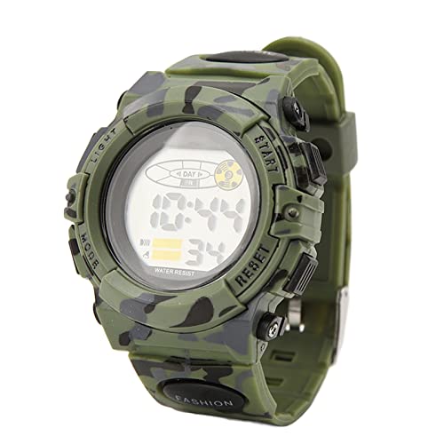 Sport horloge voor mannen, digitale sport horloge waterdichte Noctillucent Chronograph horloge voor mannen student geschenk Outdoor Camouflage kleur