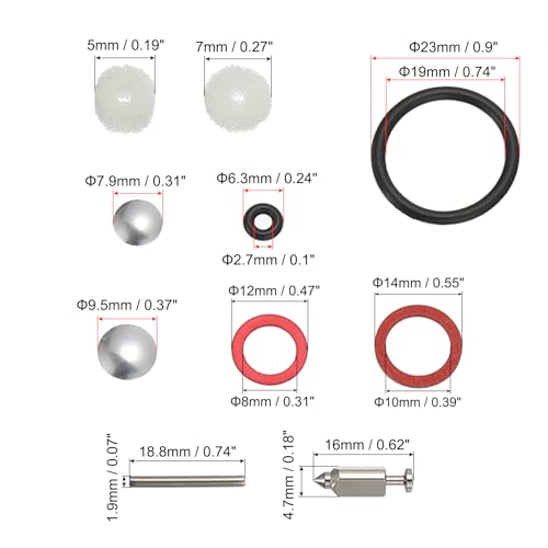 498260 Carburator Overhaul Kit pakking set voor 498260 398183 490937 492495 493762 3
