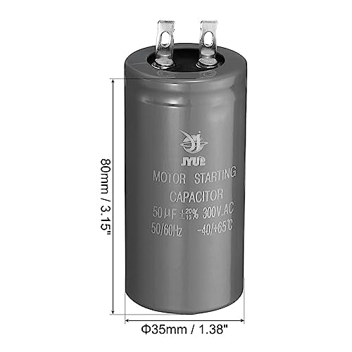 Startende condensator, 50uf 300V, 50/60Hz, CD60 Gears, condensator, Airconditioning Starter, Air, Elektrische Motoren, Starter