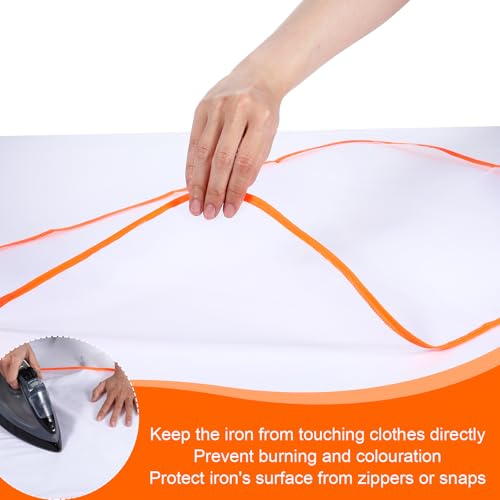 Verpakking van 4 strijkdoeken, Strijkmat bescherming, Rooster Iron Pad bescherming Net, Strijkkleding Beschermende Kleding, Strijkkussen Kleding (55 x 40 cm) 5