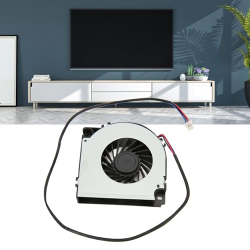 CPU Koelventilator, 12V 0,07A CPU Koelventilator Vervanging voor Interne TV Ventilator KDB04112HB UE55HU8500T UE55HU7500, Aluminium Interne Koelventilator met 3 Pin 5