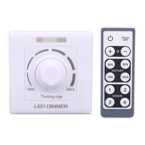 Led Dimmer Light Dimmer Afstandsbediening Controller Pc Led Light Dimmer Brightness Control IR afstandsbediening 200W (220V) (220V) 5