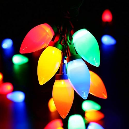 C9 LED Strawberry Fairy Lights Waterdicht 4 m met 20 LED's voor Indoor Outdoor Patio Trouwfeest Kerstmis Decoratie 3