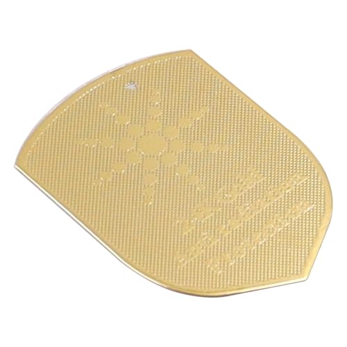 Zee 4 stuks Anti-straling Stickers EMF Anti-straling Board voor Tablet Laptop 24K Goud 3