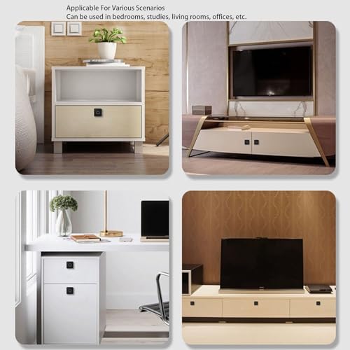 Biometrische Vingerafdruk cabinet slot Slim verborgen lade veilig elektrisch sleutelloos slot voor thuis met 360° erkenning, snel ontgrendelen voor multi-gebruiker (Vingerafdruk 4