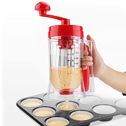 Handmatig pannenkoeken cupcake batterij mixer dispenser Blender machine bakken gereedschap