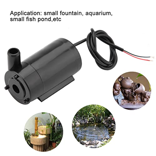 5Pcs Mini Waterpomp, Mini Pomp Aquarium USB Pomp Waterpompen DC 3V 5V Micro Onderwater Mini Waterpomp of Aquarium Fontein, Micro Motor Pomp Waterpompen 3