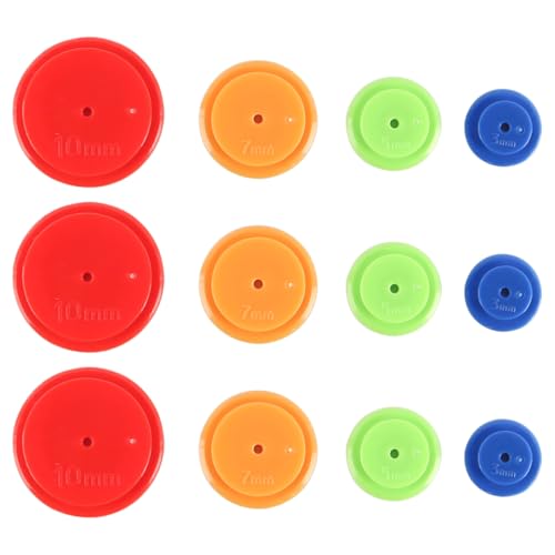 12 stuks DIY Naaien kopieerwielen Naaien Accessoires Onregelmatige Graphic Line Draw Wheels Naad kopieer wielen Teken wielen (Random Color)