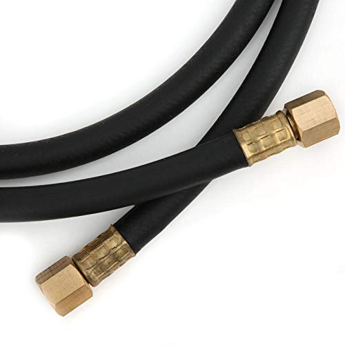 Inert gas slang Argon Stikstof gecomprimeerde luchtslang 1/4 Inch gelaste verbinding Nut(2m) 5