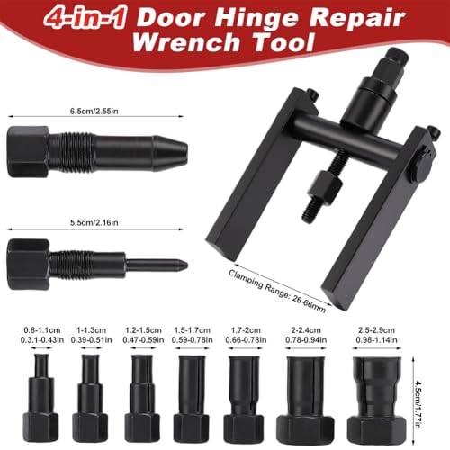 10 Piece Motorfiets Inner Bearing Puller Set, 8-25 Mm Inner Bearing Puller Set, Inner Tractor Bearing Wheel Bearing Puller, Motorfiets Bearing Puller Binnenkant voor Auto, Motorfiets 4