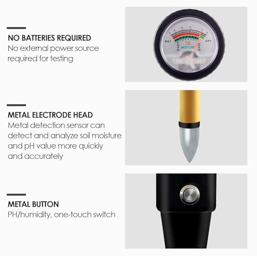 Bodemtestkit PH Meter Bottom VT-05 Portable Bottom PH Meter Tester Hygrometer Vochtsensor PH Instrument 3