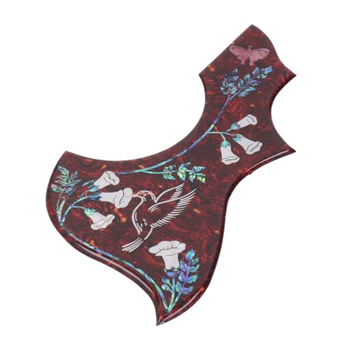 Guitar Pickguard Hummingbird Pickguard Akoestische Gitaar Vervanging Zelfklevend Terug Krasbestendig 2mm Dik