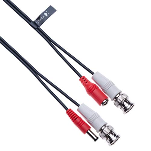 BNC DC CCTV Video Power Kabel (BNC Video + Voeding DC 2.1mm Connector) CCTV Veiligheidscamera uitbreiding Kabel voor Home Surveillance, DVR Security System, TV Kabel 5m