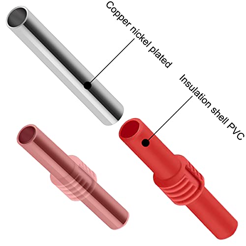 10 st. Banana Plug Koppeling voor Speaker Kabel, 4mm Banana Vrouw naar Vrouwelijke Connector Adapter Extension Adapter voor Versterkers / Multimeter