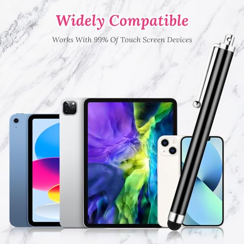 Stylus Pennen voor Touch Screens, 10 stuks Universal Stylus Pen, Zeer gevoelige Stylus Pen Mobiel Tabletpen voor smartphones Tabletten Compatibel (A) 5