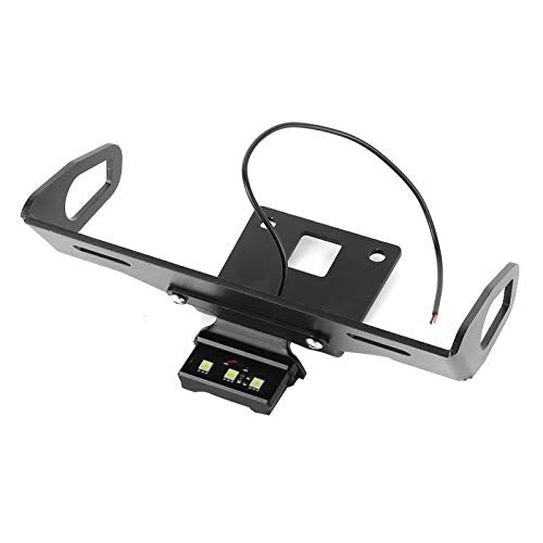 Motorfiets License Plate Bracket, voor KAWASAKI Z800 2013-2018 3mm Aluminium Plate CNC die Laser machinaal bewerken Geanodiseerde Oppervlakte Beschermende Layer Licentieplaathouder W/LED Wit licht