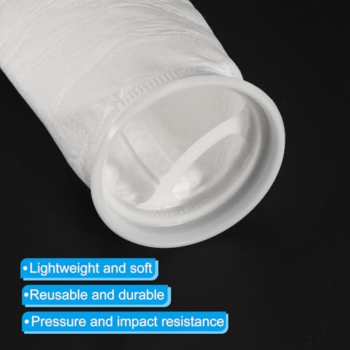 4 Inch Ring Filter Sokken, 3 Pack 1 Micron Mesh Tassen Zwembad Skimmer Mand 4