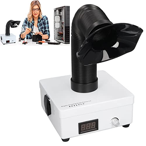 Solder Fume Extractor Desktop Rook Absorber Verwijderaar voor DIY Solderen en Telefoon Reparatie EU Plug 100-240V 4