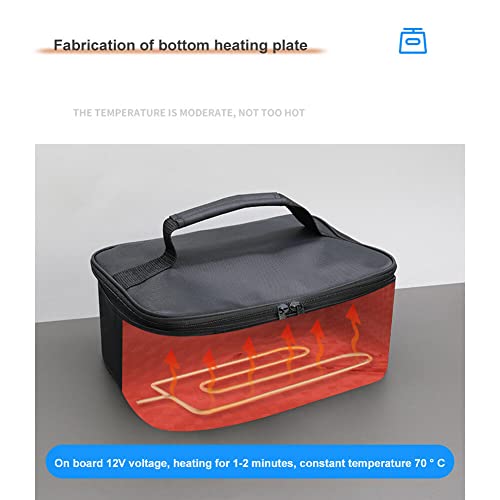 Auto koeltas 12V elektrische thermische koeltas Picknicktas Lunchtas Opvouwbare geïsoleerde winkeltassen voor warme koude voedsellevering Bag Picnic Outdoor 4
