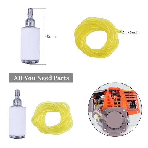 2Feet Tygon brandstofslang & filter Kit Fit Craftsman Poulan Weed Eater FX26SCE SST25CE Gas Trimmer Kettingzaag Blowers