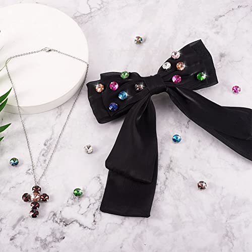 180 st Naaien op Rhinestones voor jurk 12 kleuren platte terug Naaien Klauw Glas Crystal edelstenen voor borduurkostuums Nagels Belt sieraden Trouwschoenen Decor 4