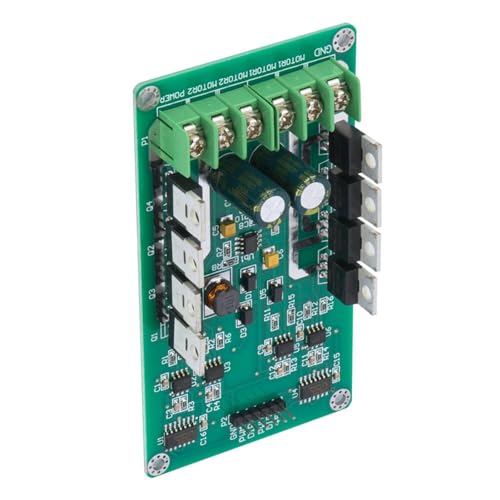 H Bridge Driver Chip IRF3205 MOSFET Dual Motor Driver Module Board, DC 3-36V 10A Peak 30A, Geschikt voor L9110S MOSFET H Bridge 24V 10A 3