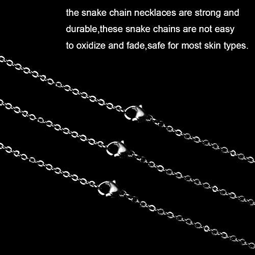 20 Strands 304 RVS ketting met kreeften sluiting Cross Chains DIY ketting voor armband maken uitbreiding, 50cm 5