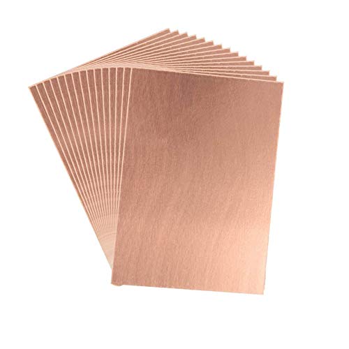 Single Sided Copper Coated Laminate PCB Board 1.5mm, Voor Productontwikkeling, Experimenten, Onderhoud, Productie, DIY (1PC, 100 * 150mm) 3