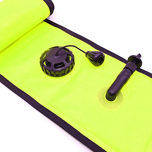 Hoge zichtbare oppervlaktemarkering Buoy duiken veiligheid onder water Opblaasbare float worst duiker onder signaal buis met reflecterende tape & duik vlag (1,5m* 15cm) 5