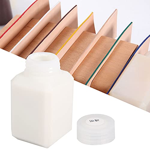 Plastic fles met lederen randolie (60ml) - Handgereedschap voor het verzegelen van lederen randen, aangeboden in meerdere kleuren (transparant) 5