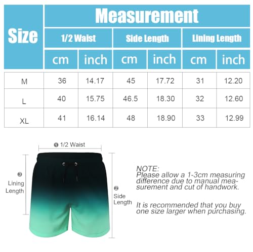 Zwemwagens voor heren, Compressie Zwemwagens, 2-in-1 Board Shorts met Pockets, Quick-Drying Surf Board Shorts 3