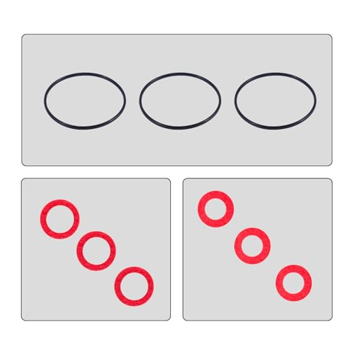 9 stuks Carburator Float Chamber Pakkingset, Float Chamber Pakking en Bolt Ring Gaai Maai Maai Pakkingen Delen Accessoires Geschikt voor GX240 GX270 GX340 GX390 Motor 3