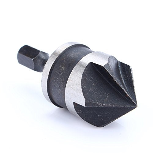 3 Stuk Countersink Drill 90 graden 1/4' Hex Shank Countersink Drill Wood Metal Quick Bit Chamfer Countersink Drill wijzigen