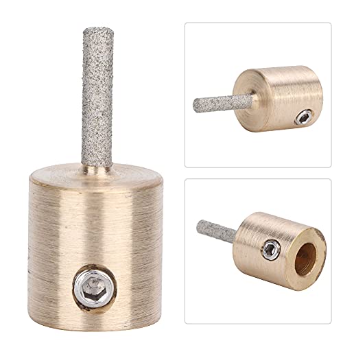 D Grinder bits voor gebrandschilderd glas,Glas Grinder bits voor gebrandschilderd glas,Glastar Grinder Bits Diamond Grinding bit Keramische glasschuurgereedschap voor het binnenland (MCB18) 5