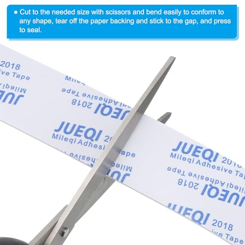 5M Schuimband, 40mm breed, 2mm dik, Single Side Weather Stripping Deur Meubilair Seal Strip voor ruiten buizen isolatie, wit 5