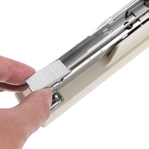 23/23 Nietjes Nietjes, 4 Dozen van 4000 st 15/16" Standaard been lengte plat, Beitel Tip, Jam Gratis voor Office Supplies, Zilver 4