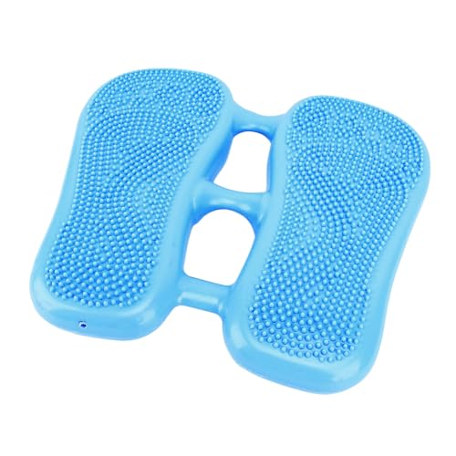 Opblaasbare stepper Opblaasbare traptrap Stapper Multifunctionele Fitness Oefening Air Stepper Voetmassage Balance Board helpt trainen beenspieren (BLUE) 4
