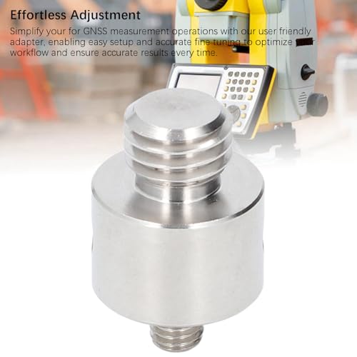 Total Station Prism Adapter, Roestvrij staal M8 tot 5/8in 11 Quick Release Adapter voor RTK GPS, Surveying Tools 3
