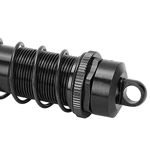 2Scs 1/8 RC Shock Absorber 140mm Oil Filled Shock Absorber Verstelbare lente shock absorber voor TRAXXAS SLASH 2WD RC Car(zwart) 5