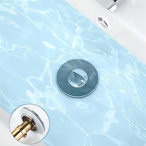 1 Piece Basin Pop-Up Plug Stopper, 36mm Messing Pop-Up Stopper, Roze Component Vervanging voor Badkamer 4