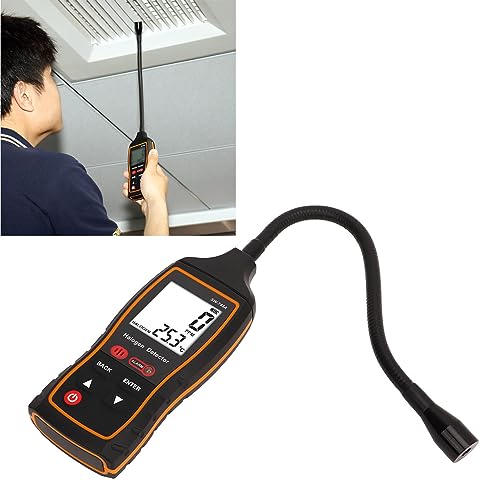 Airconditioning Leak Detector, Leak Detector Halogen Refrigerant Tester 0 tot 1000PPM Geluid Licht Vibratie Alarm, Gas Detectoren en Alarmen 4